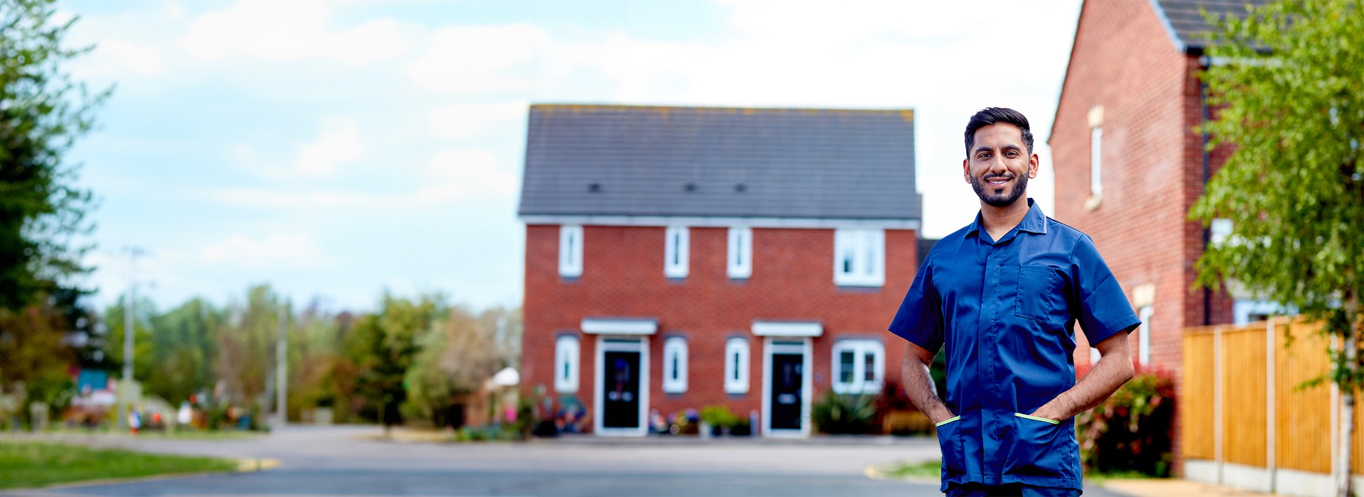 Male Nurse image housing estate